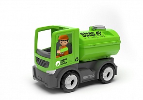 Городской грузовик с цистерной и водителем, 22 см. (Efko, 27285EF-CH)